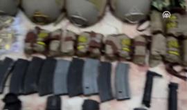 #شاهد أسلحة كان يُخطط لاستخدامها لاغتيال الرئيس التركي أثناء محاولة الانقلاب الفاشلة عثرت عليها السلطات في محيط فندق مرمريس