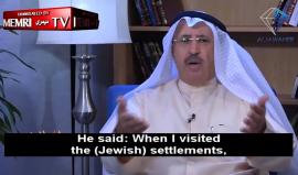 وزير الاعلام الكويتي الأسبق: المستوطنون قـاطرة ممكن تجرنا من الجهل والفقر .. جماعة أوروبيين! 

وأضاف: أرض إسرائيل موجودة بالقرآن وهي الأرض نفسها (فلسطين المحتلة)