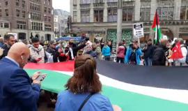 #مباشر 
مظاهرة في مدينة أمستردام نصرة لغزة