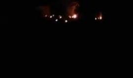 مشاهد من القصف بالفسفور الحارق من قبل الطيران الروسي على إدلب السورية قبل قليل