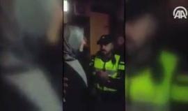 فيديو - الشرطة الهولندية تتصرف بشكل غير لائق مع وزيرة الأسرة التركية