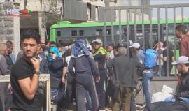 الدفعة السابعة من مهجري حي الوعر الحمصي باتجاه ريف إدلب