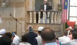 #مباشر خطبة الجمعة للقيادي في حركة حماس خليل الحية في افتتاح مسجد القسام شرق خانيونس بدعم ماليزي .