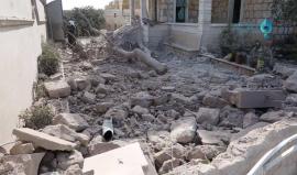 #شاهد آثار الدمار في بلدة أورم الكبرى بريف حلب الغربي جراء الغارات الجوية