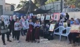 #شاهد تكبيرات وهتافات خلال وقفة تضامنية مع الاسرى المضربين عن الطعام في حي الشيخ جراح بالقدس المحتلة