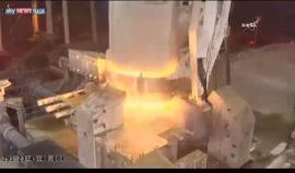 إطلاق ناجح للصاروخ "أنتاريس" من قاعدة والوبس آيلاند بولاية فرجينيا الأميركية، في رحلة لنقل إمدادات إلى المحطة الفضائية الدولية