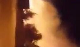 #شاهد الطلب من جنود الاحتلال اخلاء قاعدة نفييه يائير العسكرية بعد وصول الحريق لها.