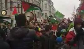 #شاهد 
 مسيرة في فرستن فالدة شرقي المانيا تنديداً بقرار ترامب اعلان القدس المحتلة عاصمة لكيان الاحتلال.