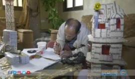 فنان فلسطيني يصنع لوحاته من عيدان الكبريت

تقرير: صالح الناطور