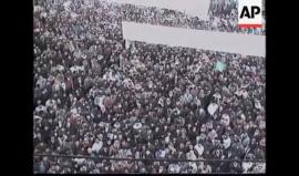 في الذكرى الـ22 لاستشهاده ... #شاهد جنازة الشهيد المهندس القائد يحيى عياش في قطاع غزة بمشاركة مئات الالاف الفلسطينيين
