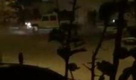 #شاهد 
بعد اعتقالها خمسة شبان.. اشتباكات بين أجهزة السلطة الأمنية ومسلحين في مخيم جنين