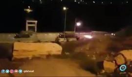 #شاهد كمين نفذه شبان في حلحول بالخليل لقوات الاحتلال الليلة الماضية.