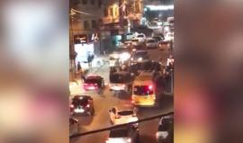 #شاهد اعتراض أجهزة السلطة لموكب الأسير المحرر عبد الرحيم صعيدي في #طولكرم واعتقال عدد من مرافقيه بعد الاعتداء عليهم ومصادرة الرايات