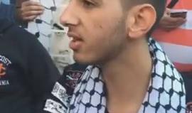 تحدث عن وضع معاناة الاسرى المضربين حاليا في سجون الاحتلال ..
#شاهد | الاحتلال يفرج عن الاسير إحسان عثمان بيت عور- قضاء رام الله بعد انتهاء محكوميته، وقد شارك الاسرى إضرابهم عن الطعام لمدة 19 يوما متواصلة ، وتوجه لخيمة التضامن فور الإفراج عنه . 

تصوير ‏‎Y