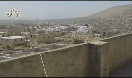 #شاهد كيف تُقصف مدينة #دارةعزة بريف #حلب الغربي بالقنابل العنقودية !!