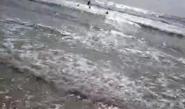 #مباشر من شاطئ الكرمل في مدينة #حيفا الفلسطينية الآن