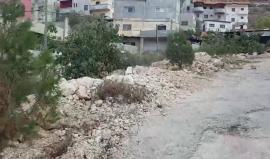 #فيديو رشق جيبات الاحتلال بالحجارة في بلدة بيت فوريك قضاء نابلس