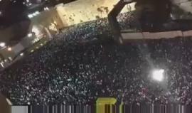 مع اقتراب الأعياد اليهودية..مستوطنون يؤدون طقوسا تلمودية في ساحة حائط البراق في المسجد الاقصى الليلة الماضية.