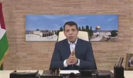 القيادي المفصول من حركة فتح محمد دحلان: تزامن تجويع غزة مع إضراب الأسرى ليس مصادفة