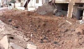 #شاهد | قصف روسي مكثّف يخلّف دماراً كبيراً في مناطق متفرقة في محافظة درعا السورية .