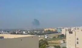 مباشر غارات إسرائيلية على شمال قطاع غزة .