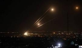 قصف تل ابيب