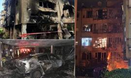 قصف تل أبيب