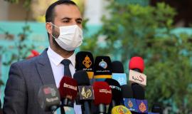 المتحدث باسم وزارة الداخلية بغزة إياد البزم