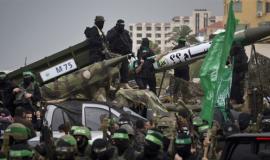 عرض عسكري للقسام (أرشيف)