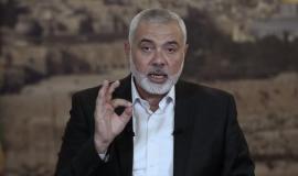 رئيس المكتب السياسي لحركة حماس إسماعيل هنية