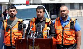 جانب من المؤتمر الصحفي