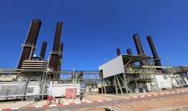 محطة كهرباء غزة