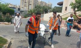 وصول إصابات إلى المستشفى