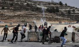 جانب من المواجهات