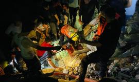 "الدفاع المدني" ينفذ 138 مهمة خلال العدوان الإسرائيلي