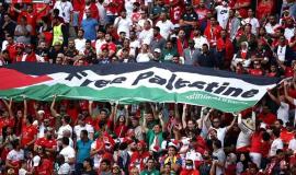 علم فلسطين في ملاعب كأس العالم
