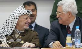 محمود عباس والراحل ياسر عرفات