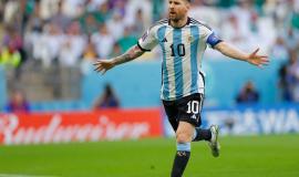 الأرجنتين تفوز على المكسيك في مجموعات كأس العالم 2022