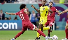 جانب من المباراة