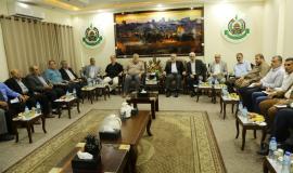 اجتماع لحركة حماس مع الفصائل الفلسطينية - غزة -