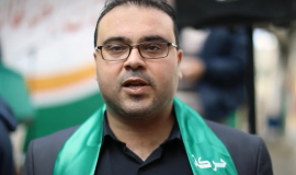 حازم قاسم، الناطق الإعلامي باسم حركة المقاومة الإسلامية "حماس"