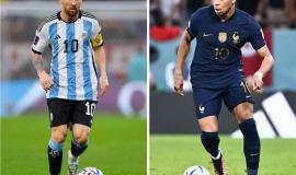 ميسي ومبابي