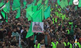 جانب من مهرجان انطلاقة حماس