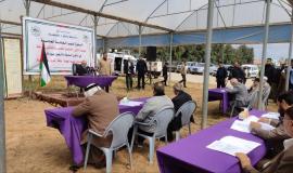 التشريعي يعقد جلسة خاصة في مخيم ملكة بمناسبة يوم الأرض