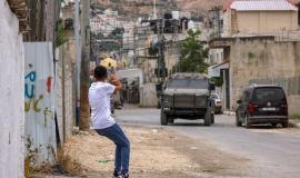 مواجهات مع الاحتلال