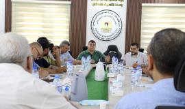 خلال اجتماع وزارة الداخلية بممثلي الأجنحة العسكرية بغزة