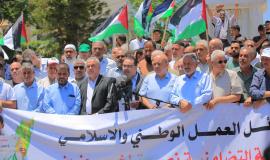 القوى الوطنية والإسلامية تدعو الكل الفلسيطيني للانخراط في التصدي للعدوان على جنين