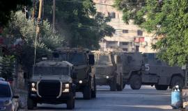 جيبات الاحتلال في جنين