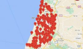 القسام تقصف "تل أبيب" برشقة صاروخية كبيرة