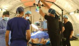 "الإعلام الحكومي" بغزة يدعو لإقامة مستشفيات ميدانية